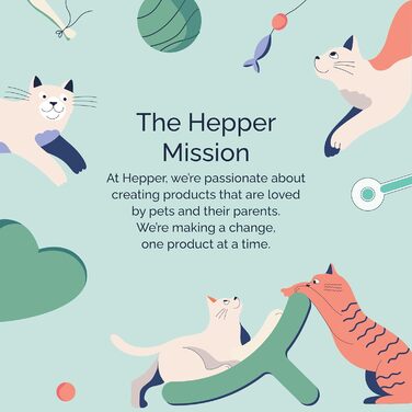 Котячий будиночок Hepper Hi-Lo з картонного каркасу та металевого підрамника - 3 позиції, для кішок, картонний котячий шкребок, активує м'язи, підходить для великих котів