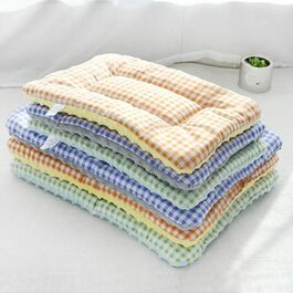 М'який лежак для собак та котів, теплий килимок, 2 шт. (M, 53x40 см, Кофе)