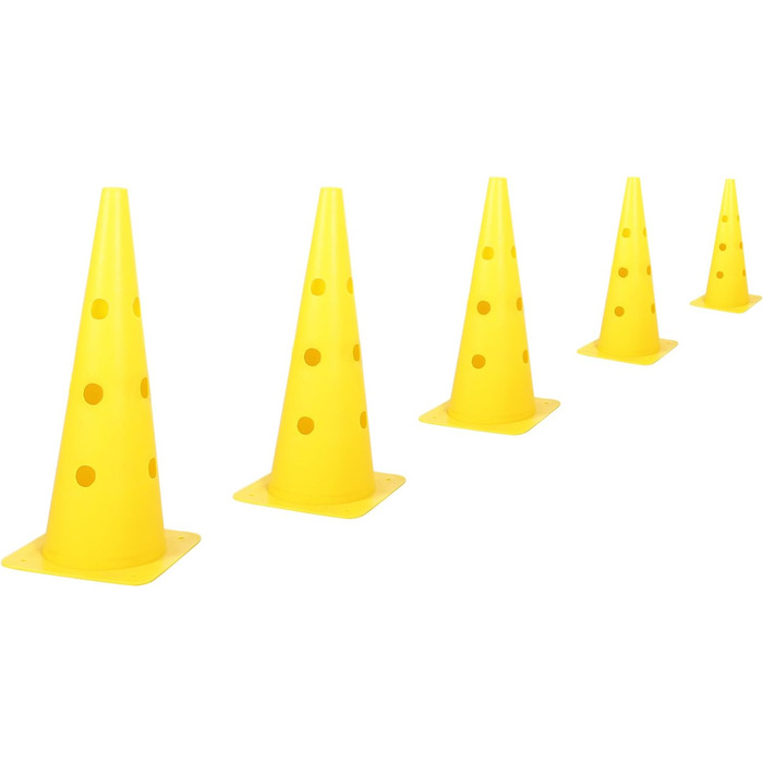 Набір фігур для аджиліті Kerbl Pet, 3 штуки, жовтий колір