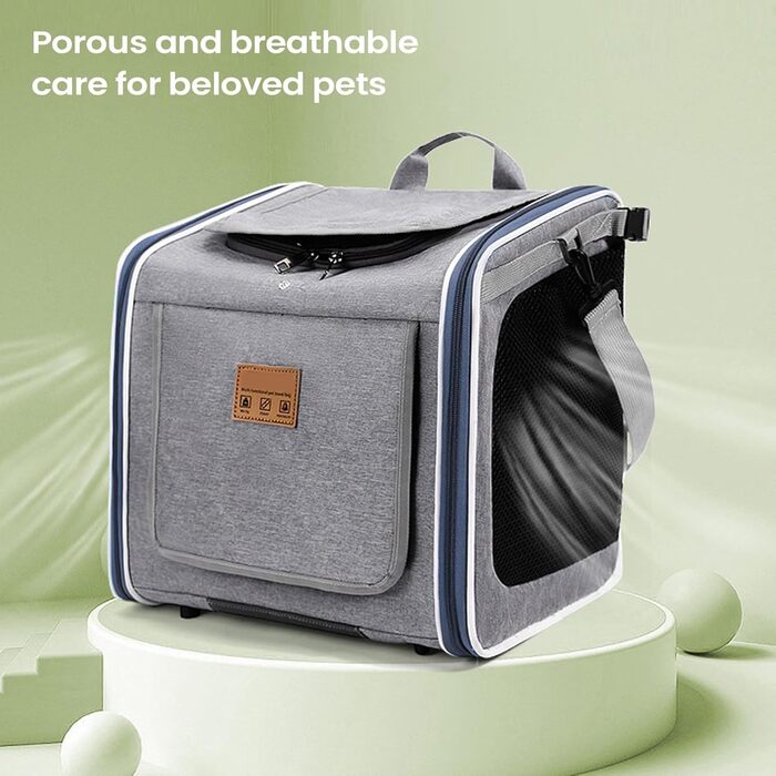 Фаркоп для велосипеда з переносною сумкою для тварин, дихаючий, для котів та собак, для прогулянок, подорожей та активного відпочинку