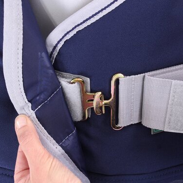 Кінська попона Bucas Freedom Twill 125 см, темно-синя