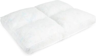 Ексклюзивне ліжко для собак XL | М'який лежак з Memory Foam | Килимок для великих собак | Легко миється | Імітація замші | Великий розмір | Колір: (M: 50 x 65 см, Зелений (Вельвет))