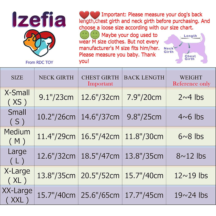 Світшот для собак Izefia Hund Hoodie: теплий флісовий плед для маленьких собак та котів, червоний, розмір M