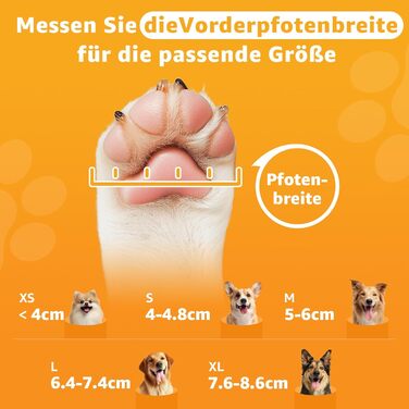 Шкарпетки для собак PICK FOR LIFE 4 шт. Захист лап, антиковзаючі, з клямками для твердих дерев'яних підлог, чорного кольору. Підходять для маленьких, середніх та великих собак.