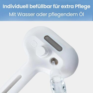 Фелліс 3-в-1 Щітка для котів з розпиленням та парою, масажна щітка для видалення шерсті для котів та собак, біла, 1 шт.