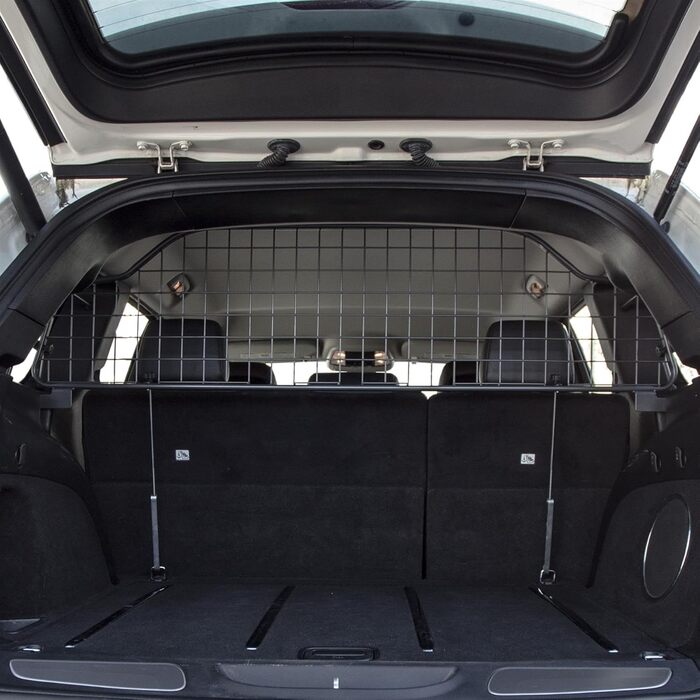 Автомобільна перегородка Travall для Jeep Grand Cherokee (2010-2021), SRT (2011-2020) — багажний захисний роздільник із міцної сталі, перегородка для перевезення тварин і вантажу, індивідуальна під модель