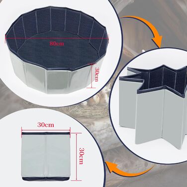 Клітка-загон для дрібних тварин GHWMYD, складана, 80x30 см
