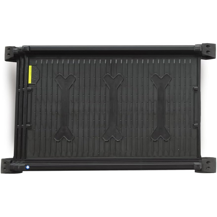 4pets Easy-Steps - Рампа для собак у бокси, металевий сірий колір, швейцарська якість