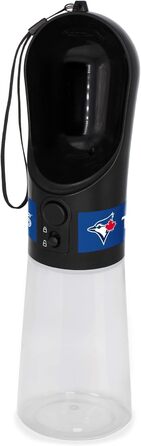 Поїльник для тварин MLB Toronto Blue Jays - пляшка для води для собак та котів, 382.7 г, з 2 вуглецевими фільтрами
