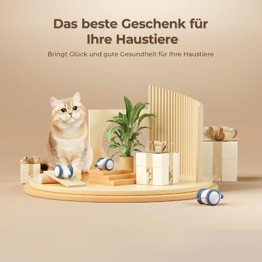 Інтерактивна іграшка для котів Cheerble Wicked Mouse UP, синя