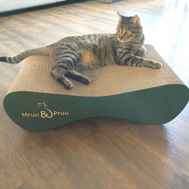 Низька дряпалка-лежанка, килимки для дряпання Mruu&Pruu (до 60 см)
