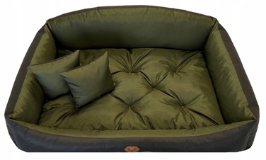 Ліжко-канапа для собак Dogs 4 Life, чорна, 100 см x 75 см