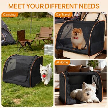 Транспортна переноска для собак та котів UNICITII, складана, до 11 кг