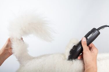 Професійна машинка для стрижки собак Rotschopf24 Max 50+ | Тиха, потужна, для собак, котів та дрібних тварин | З аксесуарами