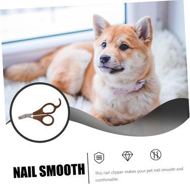 Професійний кусачок для нігтів домашнім тваринам: кусачки для собак та котів, довговічні та точні, легкі у використанні та безпечні