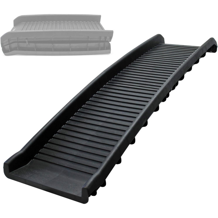 Рампа для собак Wiltec, 156 x 40 см, складана, з пластику, до 90 кг, антиковзка