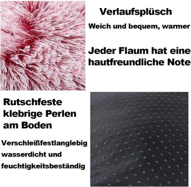 М'яке собаче ліжко, розкішне ліжко для домашніх тварин, софа, кругле плюшеве ліжко для собак, котяче ліжко у формі пончика, середніх розмірів, м'яке, дихаюче, сапфірове, діаметр 80 см, 80x80 см, сапфірове