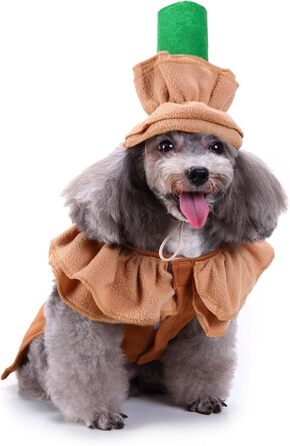 Костюм для тварин: лате, костюм для собак та котів на Хелловін, костюм для маленьких та середніх собак, костюм для Хелловін та Різдво