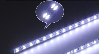 LED-освітлення для акваріума 40 см, 8520 SMD, подвійне
