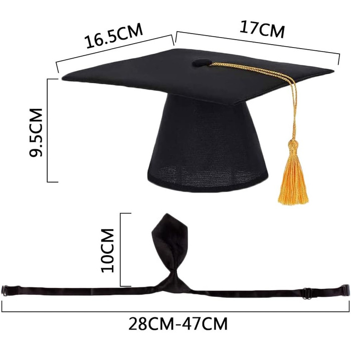 Кепка для домашніх тварин AHEOVSD з бантом на шиї, чорна, поліестер. Кепка для собак та котів, аксесуар для костюмів на відпочинок