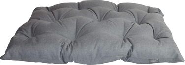 Ортопедичне ліжко для собак Mayaadi-Home: м'яке, гіпоалергенне, для дому та в авто (60x50 см, сірий)