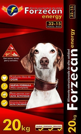 Сухий корм Forzecan, мікс смаків, 20 кг