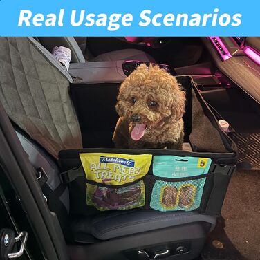 Автокрісло для собак: міцний, водонепроникний, для маленьких, середніх та великих собак