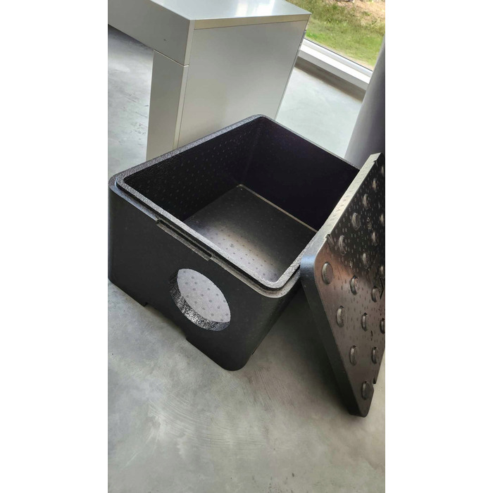 Великий будинок для кота Piocelan, міцна тепла будка 60x40x30 см