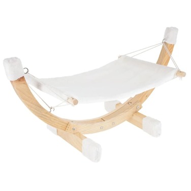 Гамак-лежак Kerbl Siesta, білий, 73x36x34 см