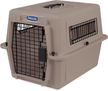 Petmate Ultra Vari Kennel Fashion 21 – переноска для собак до 7 кг із переробленого пластику, транспортний бокс 53×41×38 см
