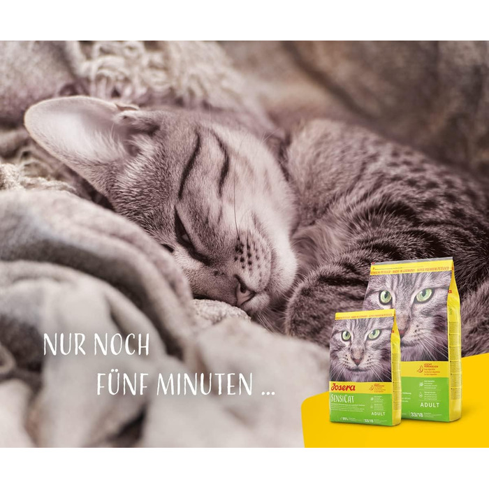 Сухий корм для котів Josera SensiCat для чутливого травлення, без смакових добавок, 10 кг