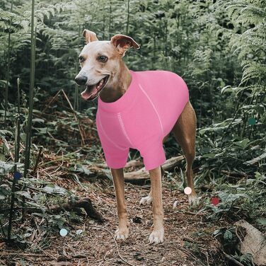 Теплий пуловер для собак IECOii з флісу, рожевий, 5XL (обхват грудей 93 см)