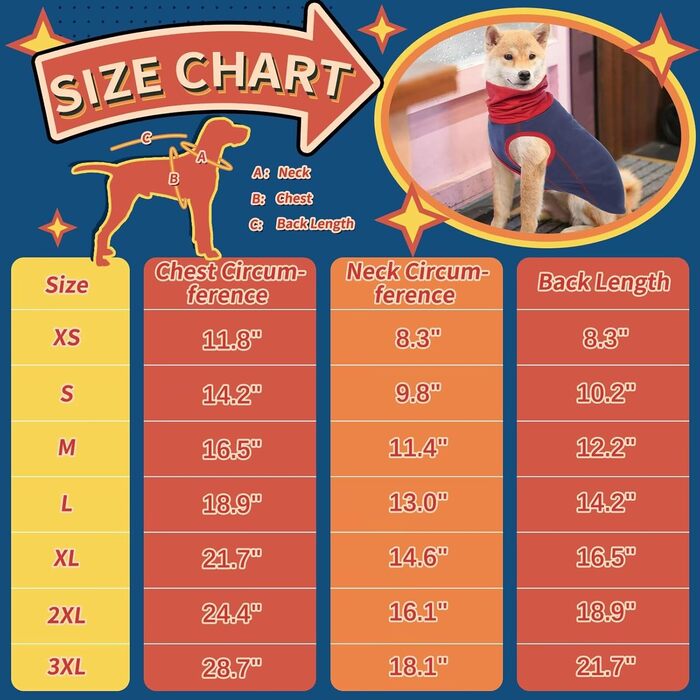 Пуловер для собак IECOii: теплий флісовий светр-жилет для собак, накидка-пуловер, теплий нашийник, сорочка для собак, пуловер для собак, флісовий пуловер для собак, сірий колір, розміри L (обхват грудей 48 см) та XL (обхват грудей 55 см), темно-синій колі