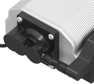 Акваріумний повітряний насос 12V для аерації, портативний, для домашнього використання, працює від акумулятора