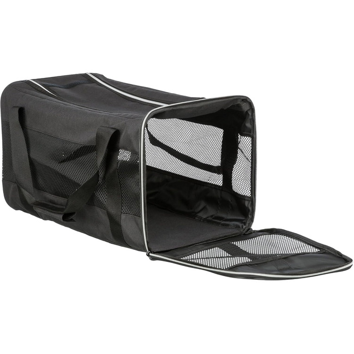 Траспортна сумка для собак TRIXIE Ryan – 47 x 26 x 27 см – до 6 кг – з верхнім доступом, знімний ремінь та повідком, кишеня, знімна підкладка