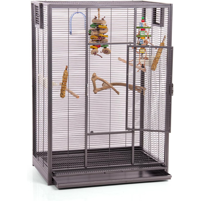 Клітка для птахів Montana Cages Melbourne 80 антик, розширювана, для хвилястих папуг, канарок і амадин