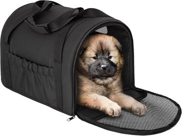 Транспортна сумка для собак і котів, Beige Ökoleinen, 31x49x31 см