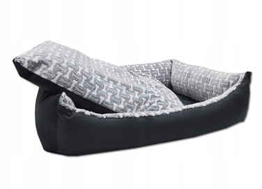 Велике лежак-диван для собак, м'який ковпак 100x70 см, розмір L