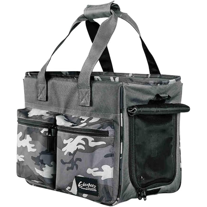 Транспортна сумка для котів та собак Galatée Tragetasche, сіра, складана, схвалена авіакомпаніями