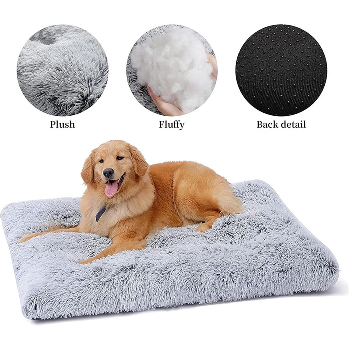 М'яке ліжко для собак та котів FANSU, XXL (110x75 см), фруктів зелений колір. Зручне, миється, для маленьких, середніх та великих собак