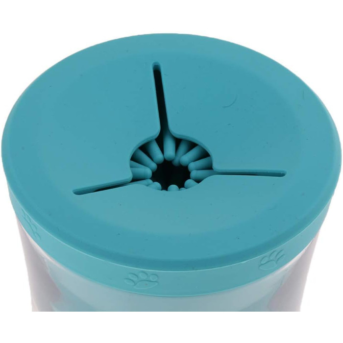 Миска для миття лап собакам, очищувач лап для собак, синій