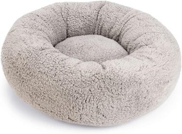 Ортопедичне ліжко для собак Beeztees Jaxx сірого кольору, 50 x 50 x 20 см