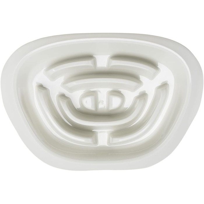 Миска Antischlingnapf Balou Weiß 950ml від Knuffelwuff: миска для собак з неслизьким силіконом, 950 мл