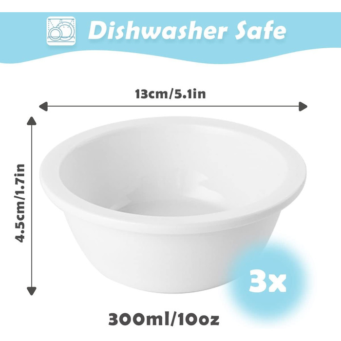 Набір мисок для котів та собак 3 шт. з кераміки, миски для годування, миска для води, набір мисок для тварин, безпечні для миття в посудомийній машині