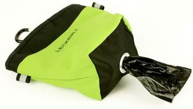 Сумка для корму та ласощів для собак з магнітним закриттям та відділенням для відходів, рожева версія