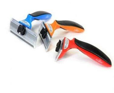 Інструмент для видалення шерсті Camon X3 для собак XL, подвійна клинка, ширина 11 см - для великих собак