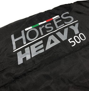 Зимова деки для коня, 500g, утеплена, м'яка, зручна, для стійла, чорна, 128 см