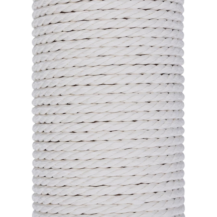 Beeztees Serpa XL Когтеточка для котів, біла, 40x40x90 см