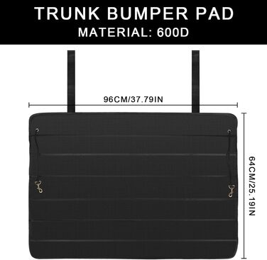 Захист вантажного простору автомобіля, 96 x 64 см: захист для собак, килимки в багажник, універсальний захист