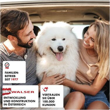 Водонепроникний чохол для авто Walser Premium Rocky з боковим захистом і вікном, на заднє сидіння для транспортування собак будь-якого розміру